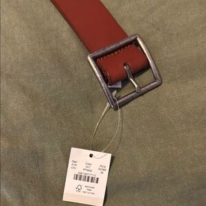 Men's Brown Leather Belt